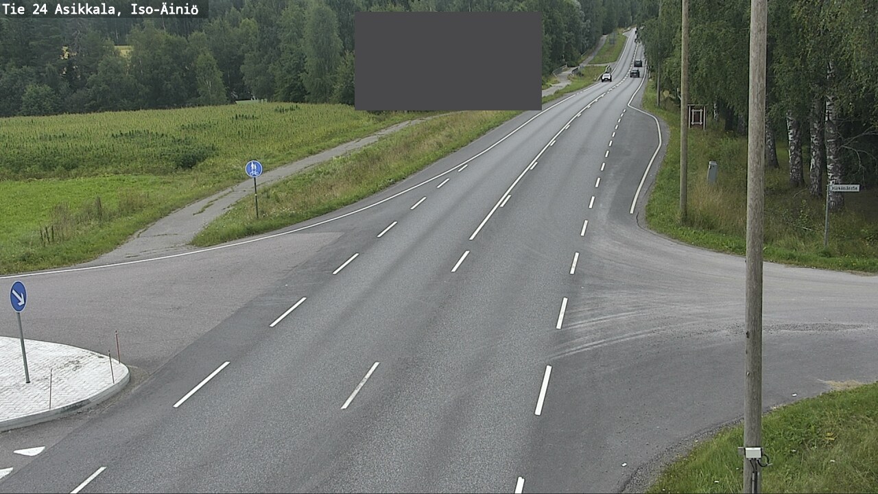 Weather Camera Image Road 24 Asikkala, Iso-Äiniö, Asikkala, Päijät-Häme