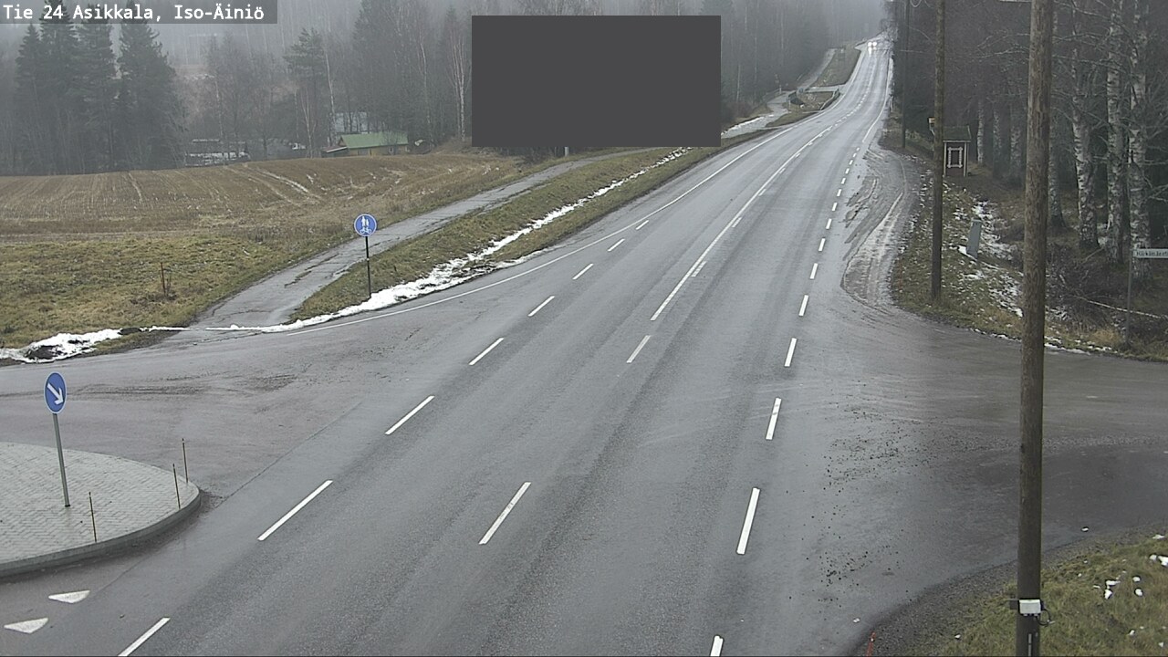 Weather Camera Image Väg 24 Asikkala, Iso-Äiniö, Asikkala, Päijät-Häme