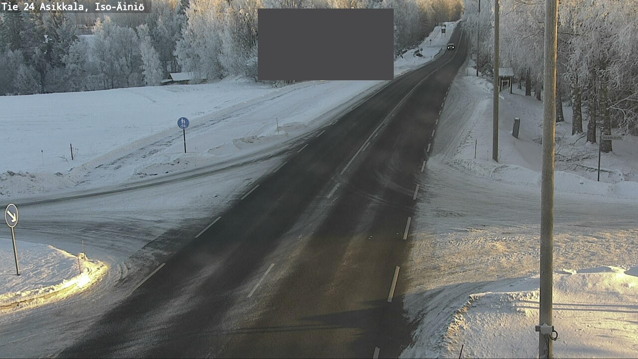 Weather Camera Image Road 24 Asikkala, Iso-Äiniö, Asikkala, Päijät-Häme