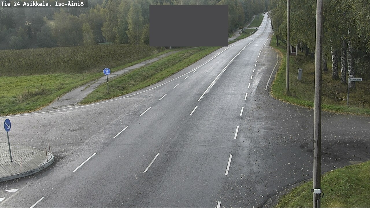 Weather Camera Image Väg 24 Asikkala, Iso-Äiniö, Asikkala, Päijät-Häme