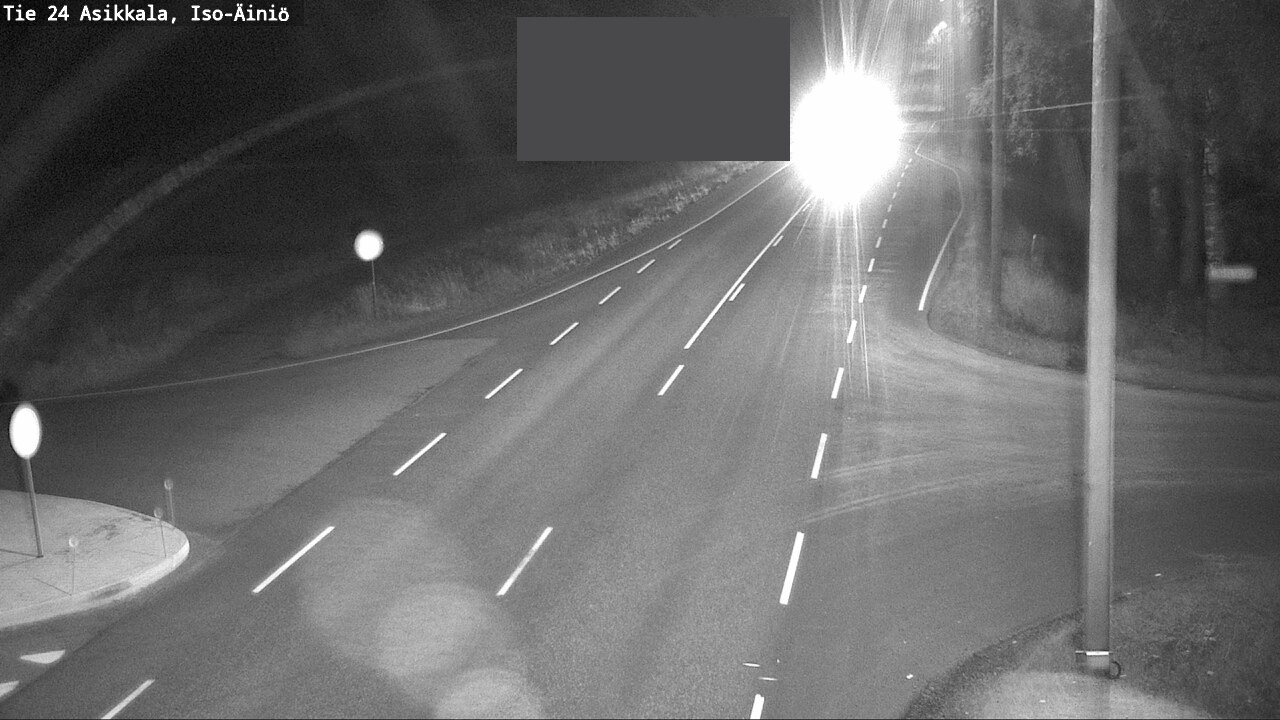 Weather Camera Image Road 24 Asikkala, Iso-Äiniö, Asikkala, Päijät-Häme