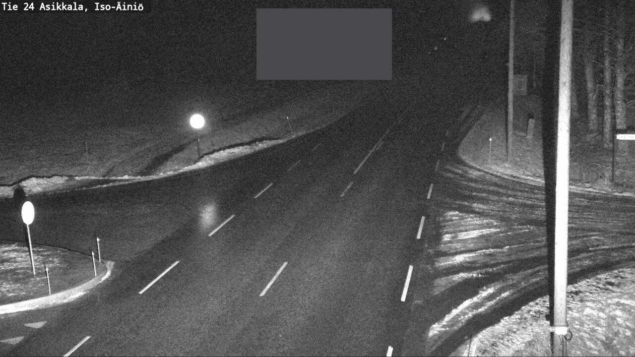 Weather Camera Image Väg 24 Asikkala, Iso-Äiniö, Asikkala, Päijät-Häme