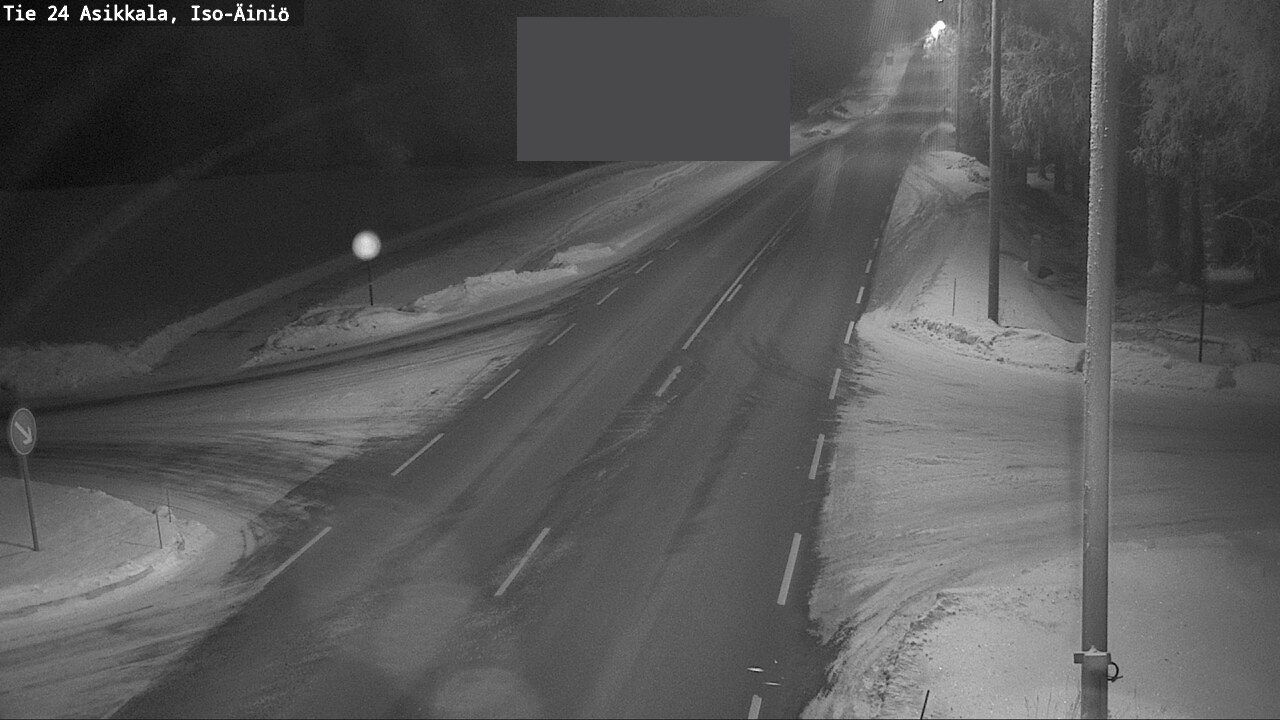 Weather Camera Image Road 24 Asikkala, Iso-Äiniö, Asikkala, Päijät-Häme