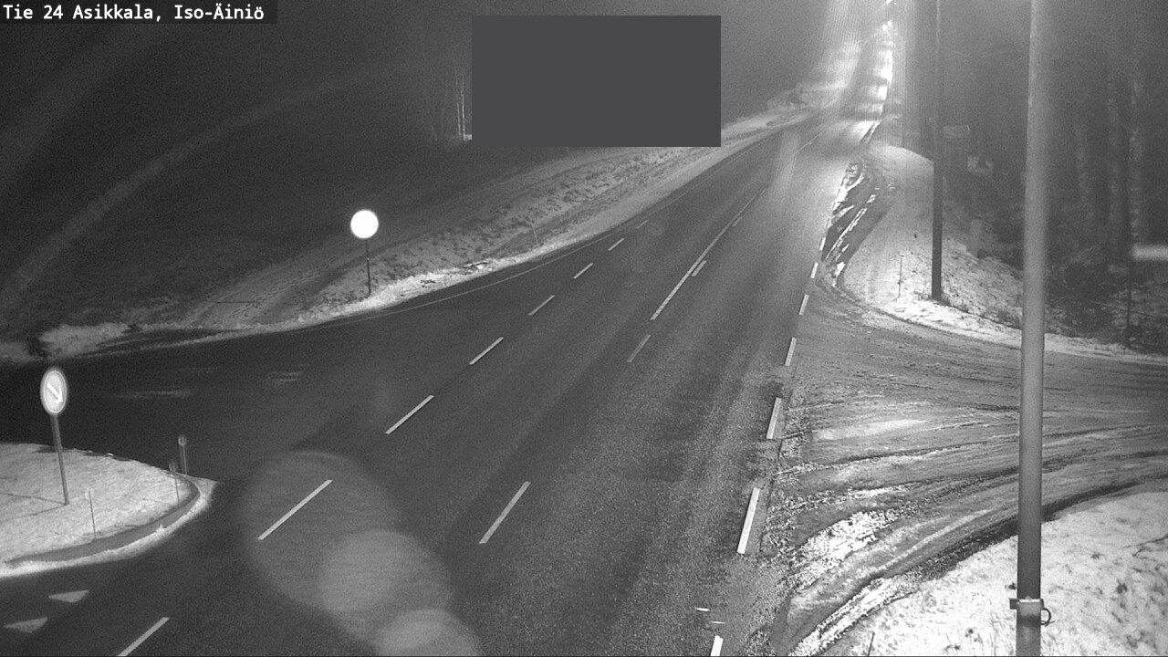 Weather Camera Image Väg 24 Asikkala, Iso-Äiniö, Asikkala, Päijät-Häme