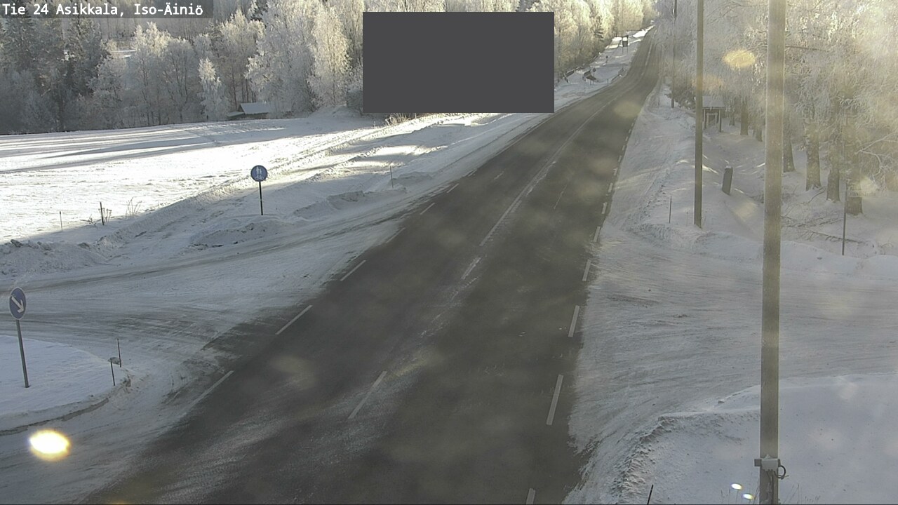Weather Camera Image Road 24 Asikkala, Iso-Äiniö, Asikkala, Päijät-Häme