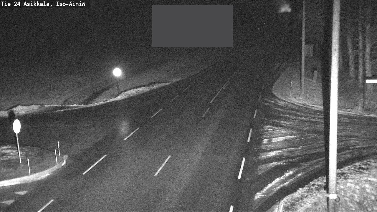 Weather Camera Image Väg 24 Asikkala, Iso-Äiniö, Asikkala, Päijät-Häme