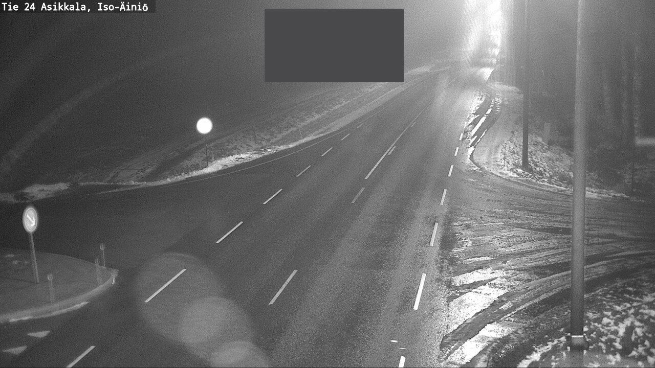 Weather Camera Image Väg 24 Asikkala, Iso-Äiniö, Asikkala, Päijät-Häme