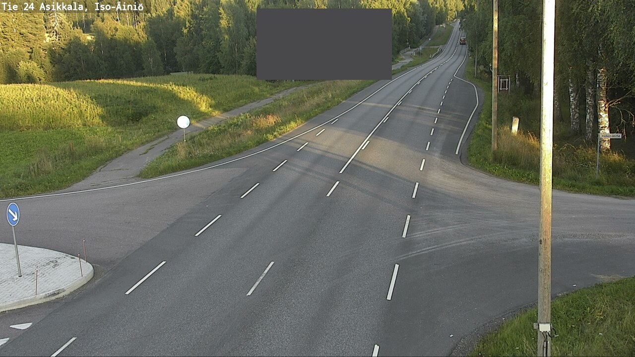 Weather Camera Image Road 24 Asikkala, Iso-Äiniö, Asikkala, Päijät-Häme