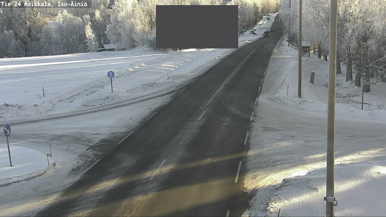 Weather Camera Image Road 24 Asikkala, Iso-Äiniö, Asikkala, Päijät-Häme