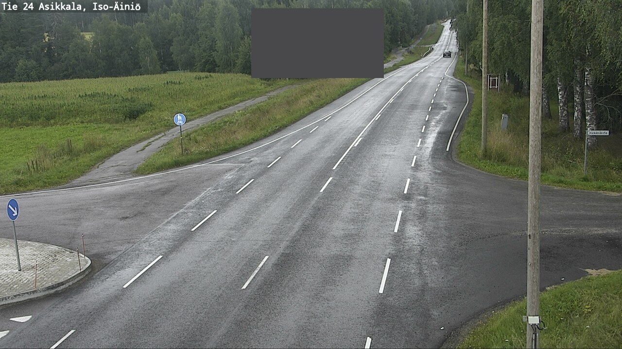 Weather Camera Image Road 24 Asikkala, Iso-Äiniö, Asikkala, Päijät-Häme