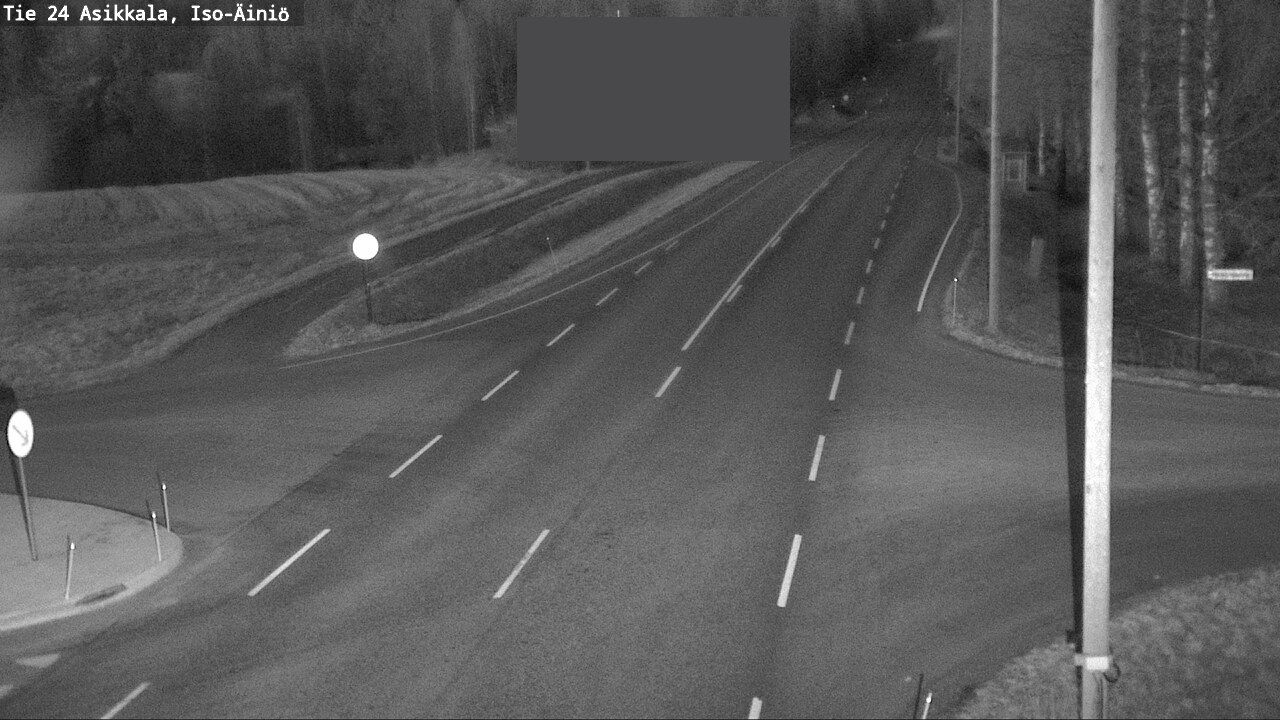 Weather Camera Image Road 24 Asikkala, Iso-Äiniö, Asikkala, Päijät-Häme