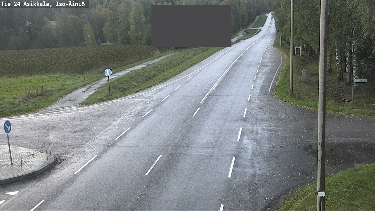 Weather Camera Image Väg 24 Asikkala, Iso-Äiniö, Asikkala, Päijät-Häme