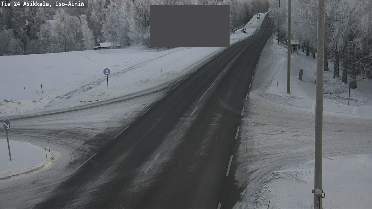 Weather Camera Image Road 24 Asikkala, Iso-Äiniö, Asikkala, Päijät-Häme