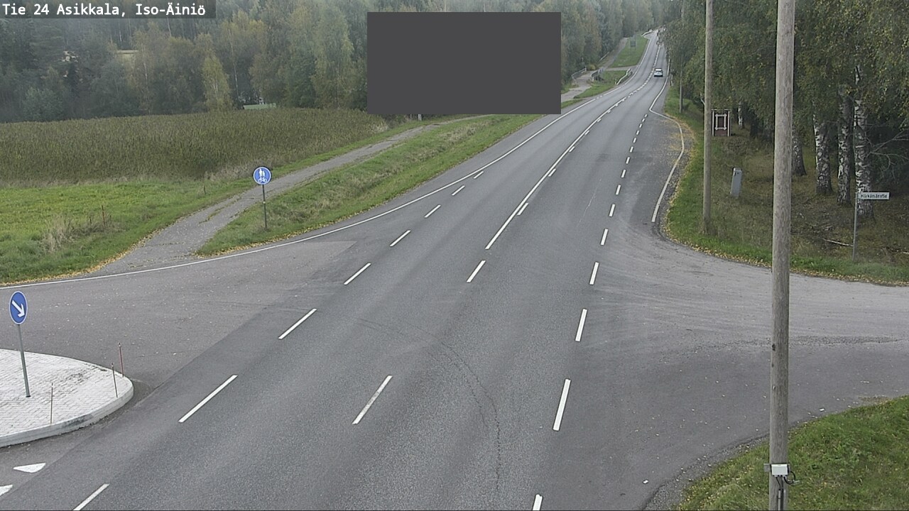 Weather Camera Image Väg 24 Asikkala, Iso-Äiniö, Asikkala, Päijät-Häme
