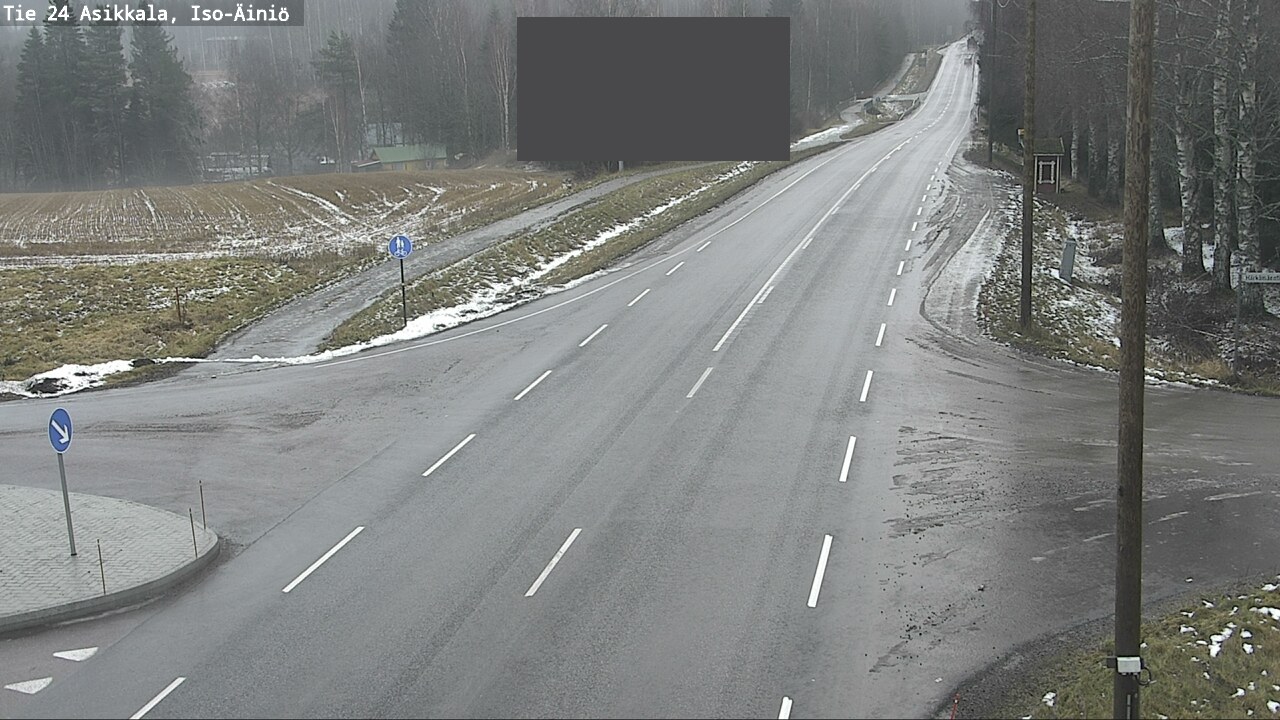 Weather Camera Image Väg 24 Asikkala, Iso-Äiniö, Asikkala, Päijät-Häme