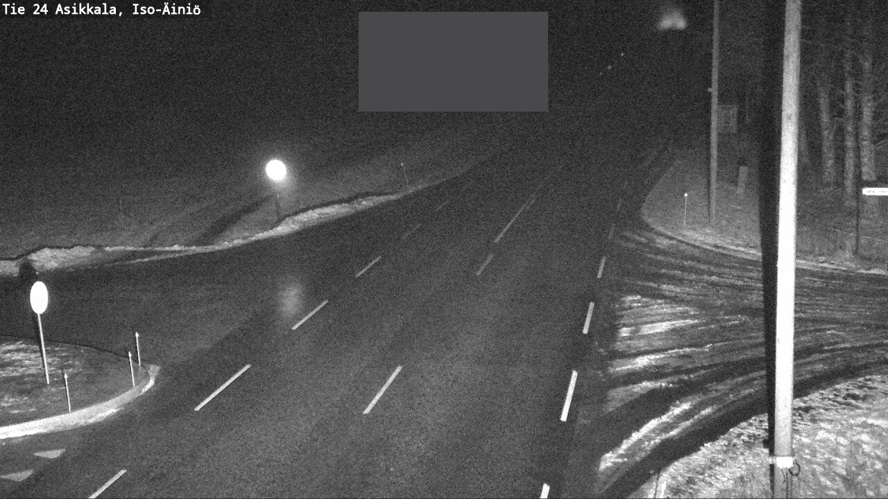 Weather Camera Image Väg 24 Asikkala, Iso-Äiniö, Asikkala, Päijät-Häme