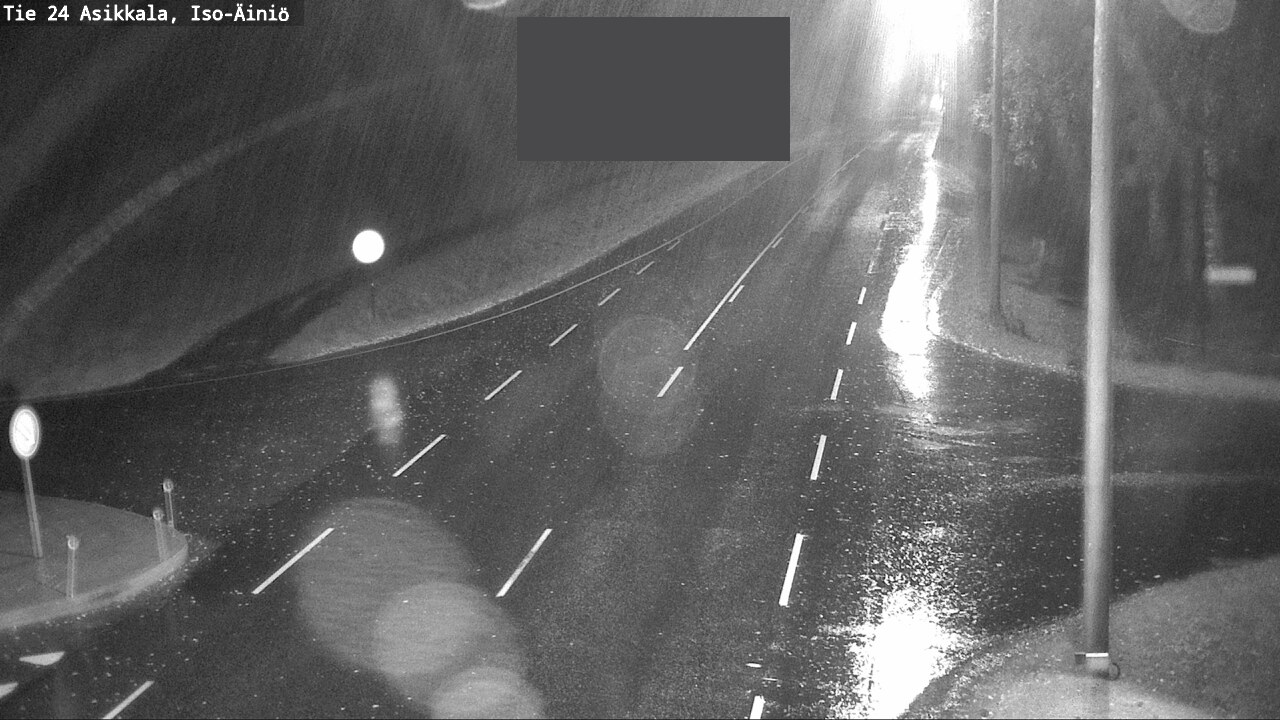 Weather Camera Image Väg 24 Asikkala, Iso-Äiniö, Asikkala, Päijät-Häme