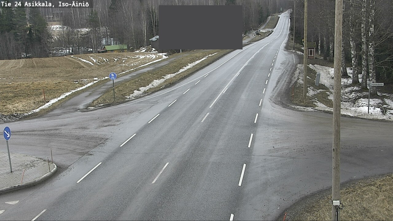 Weather Camera Image Väg 24 Asikkala, Iso-Äiniö, Asikkala, Päijät-Häme