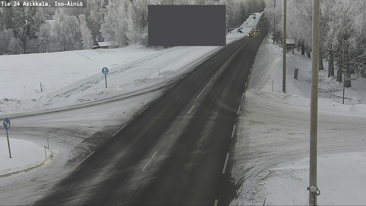 Weather Camera Image Road 24 Asikkala, Iso-Äiniö, Asikkala, Päijät-Häme