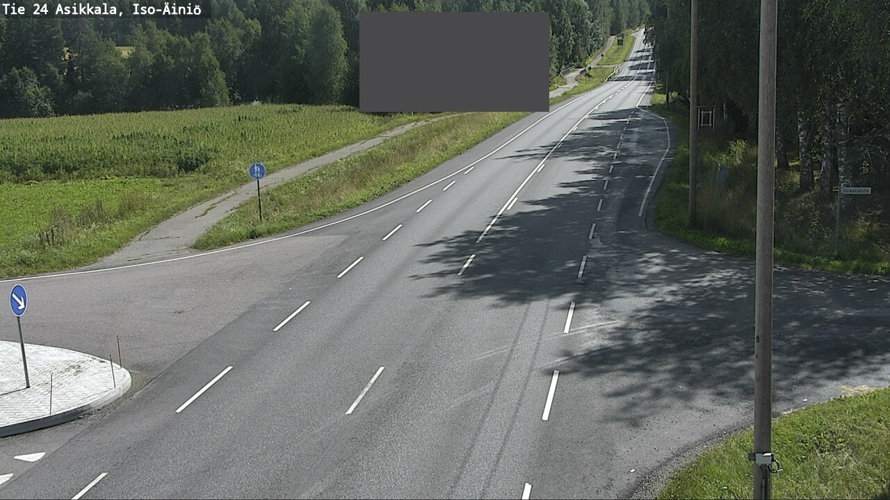 Weather Camera Image Road 24 Asikkala, Iso-Äiniö, Asikkala, Päijät-Häme