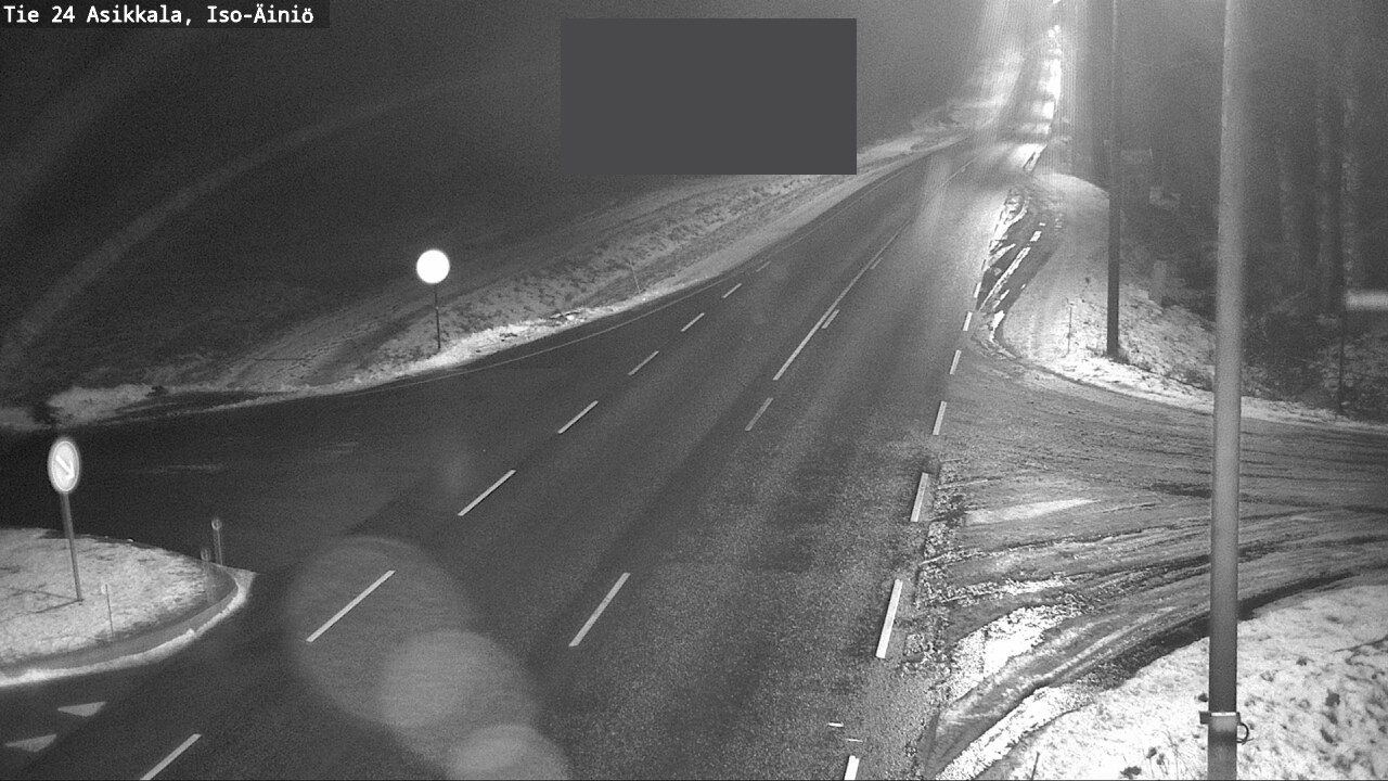 Weather Camera Image Väg 24 Asikkala, Iso-Äiniö, Asikkala, Päijät-Häme