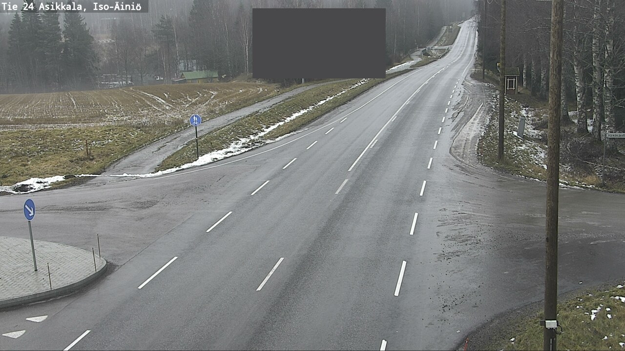 Weather Camera Image Väg 24 Asikkala, Iso-Äiniö, Asikkala, Päijät-Häme