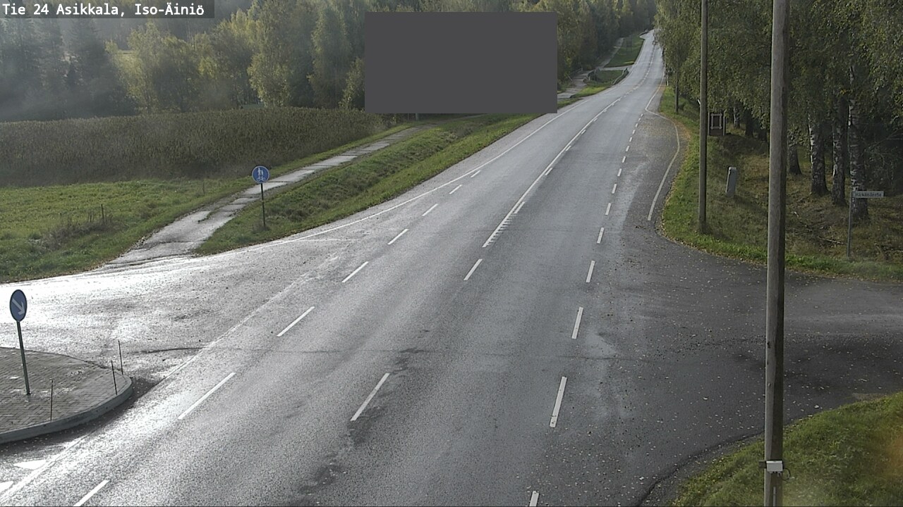 Weather Camera Image Road 24 Asikkala, Iso-Äiniö, Asikkala, Päijät-Häme