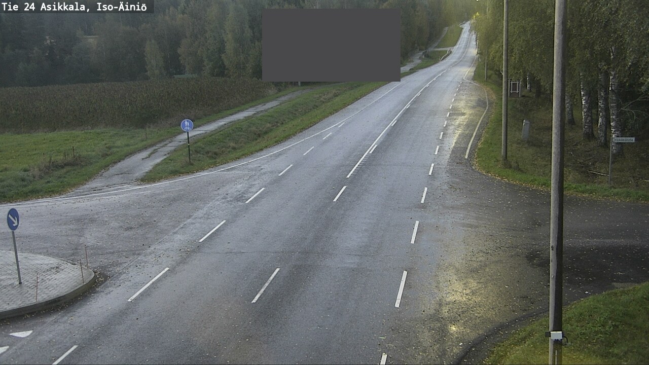 Weather Camera Image Väg 24 Asikkala, Iso-Äiniö, Asikkala, Päijät-Häme