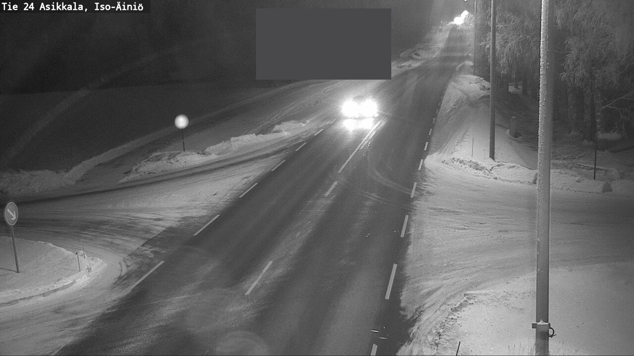 Weather Camera Image Road 24 Asikkala, Iso-Äiniö, Asikkala, Päijät-Häme