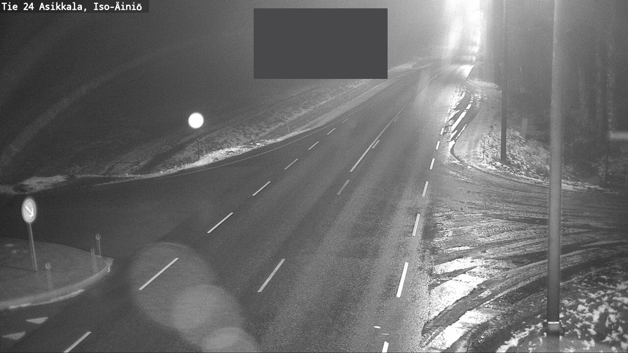 Weather Camera Image Väg 24 Asikkala, Iso-Äiniö, Asikkala, Päijät-Häme