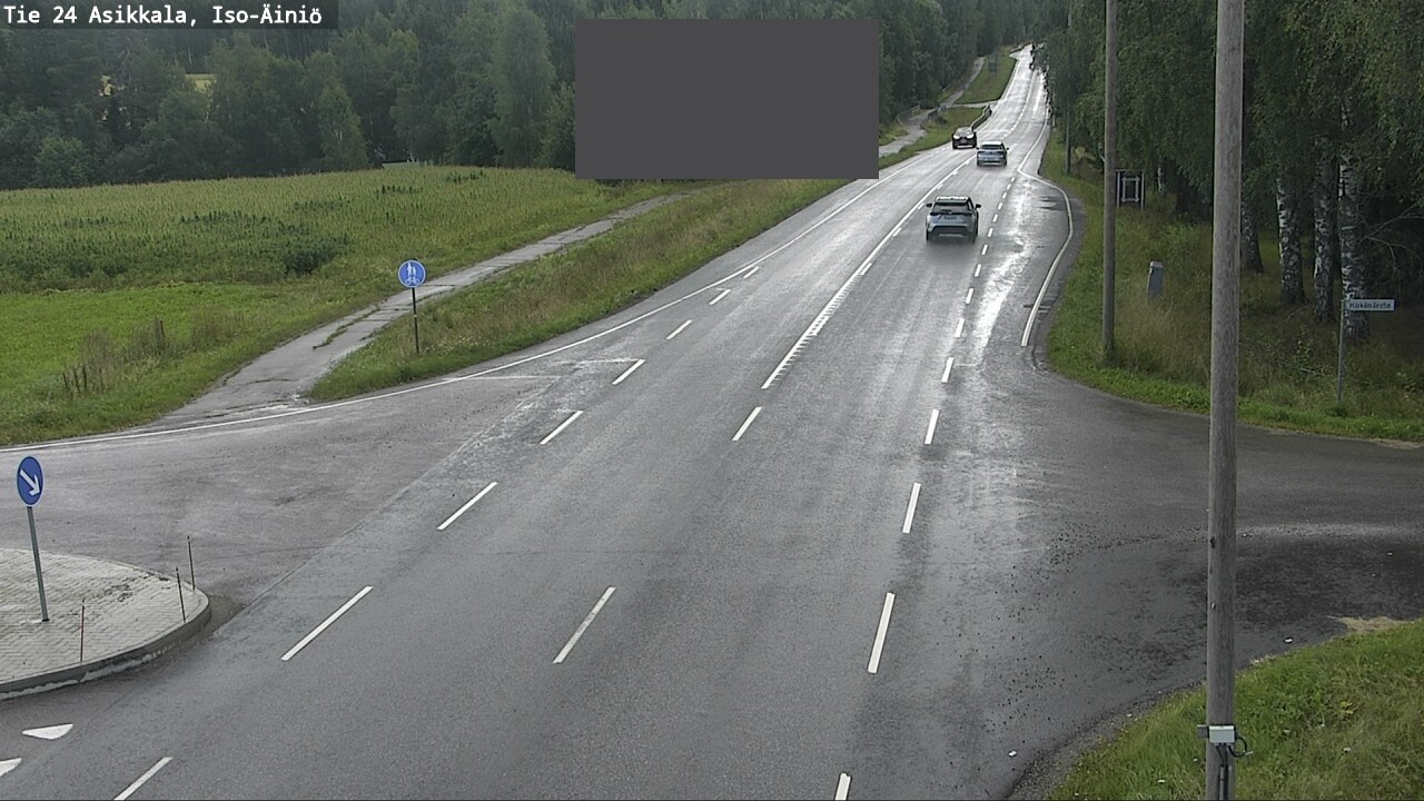 Weather Camera Image Road 24 Asikkala, Iso-Äiniö, Asikkala, Päijät-Häme