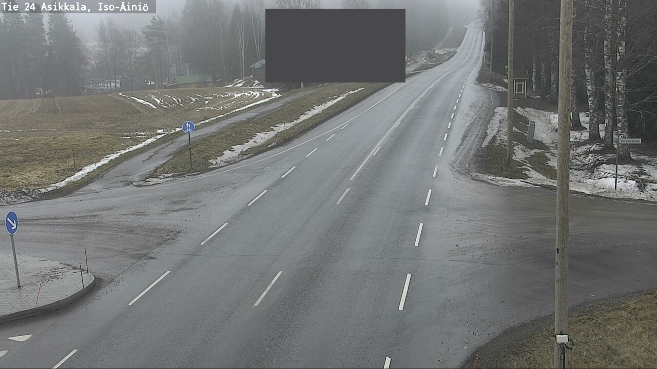 Weather Camera Image Väg 24 Asikkala, Iso-Äiniö, Asikkala, Päijät-Häme