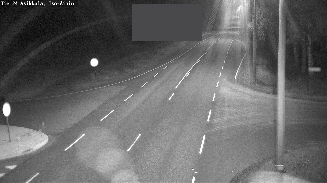 Weather Camera Image Road 24 Asikkala, Iso-Äiniö, Asikkala, Päijät-Häme