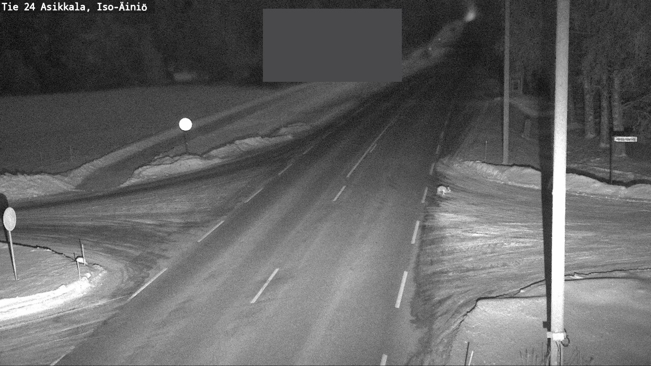 Weather Camera Image Road 24 Asikkala, Iso-Äiniö, Asikkala, Päijät-Häme