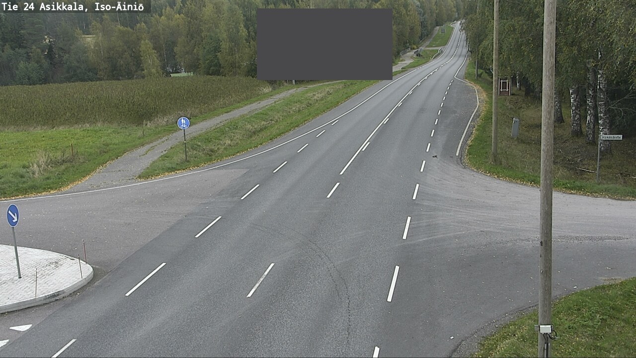Weather Camera Image Väg 24 Asikkala, Iso-Äiniö, Asikkala, Päijät-Häme
