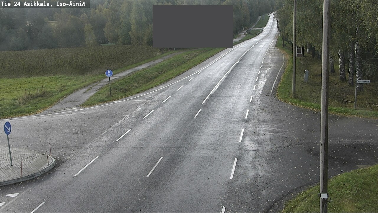 Weather Camera Image Väg 24 Asikkala, Iso-Äiniö, Asikkala, Päijät-Häme
