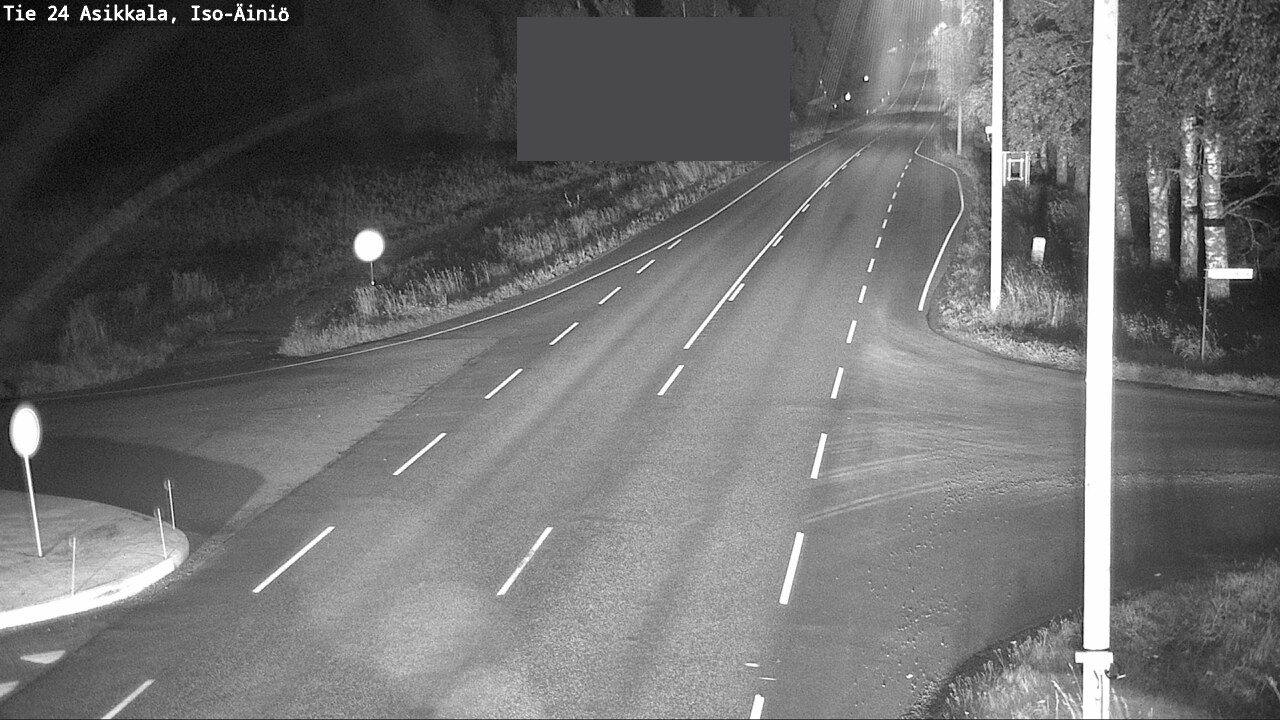 Weather Camera Image Road 24 Asikkala, Iso-Äiniö, Asikkala, Päijät-Häme