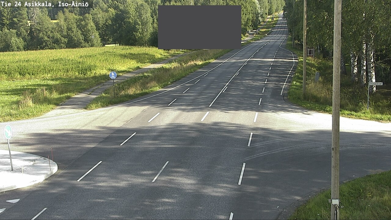 Weather Camera Image Road 24 Asikkala, Iso-Äiniö, Asikkala, Päijät-Häme