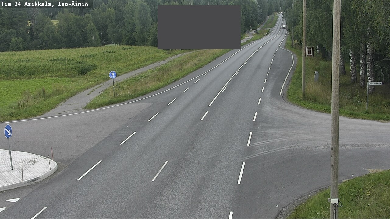 Weather Camera Image Road 24 Asikkala, Iso-Äiniö, Asikkala, Päijät-Häme