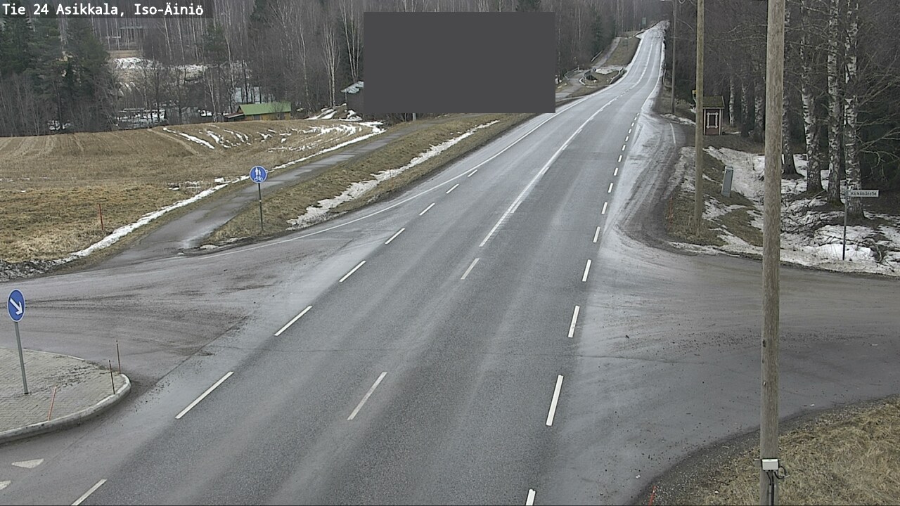 Weather Camera Image Väg 24 Asikkala, Iso-Äiniö, Asikkala, Päijät-Häme