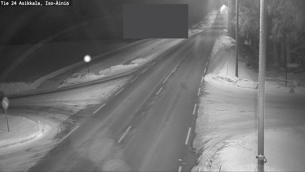 Weather Camera Image Road 24 Asikkala, Iso-Äiniö, Asikkala, Päijät-Häme