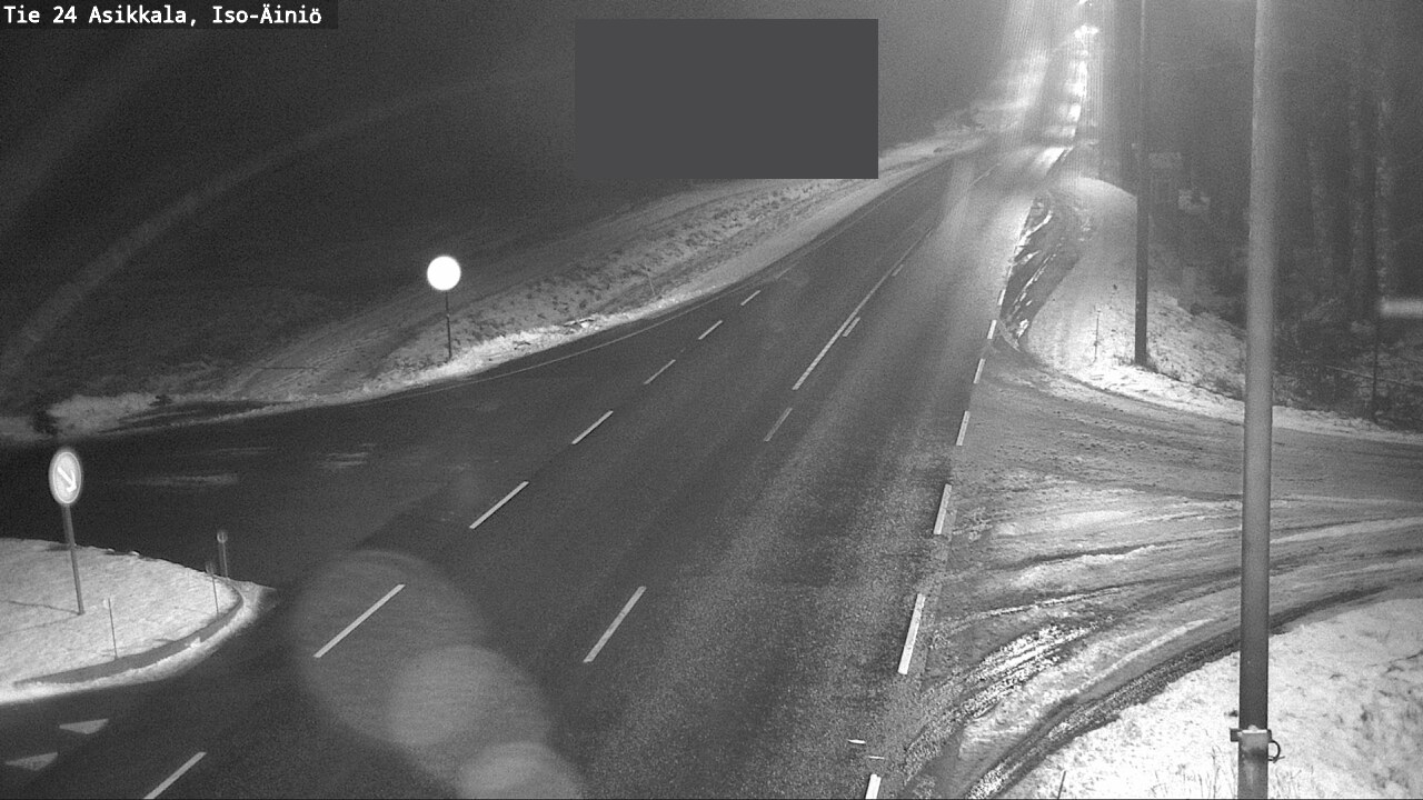 Weather Camera Image Väg 24 Asikkala, Iso-Äiniö, Asikkala, Päijät-Häme