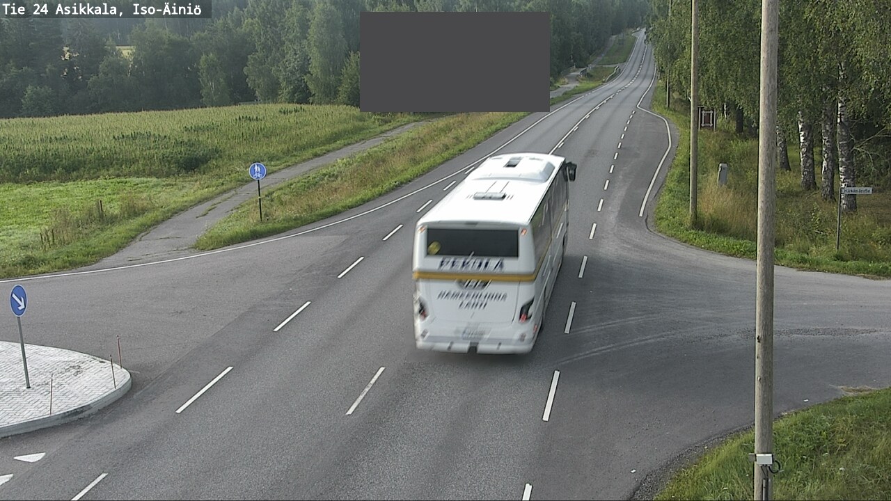 Weather Camera Image Road 24 Asikkala, Iso-Äiniö, Asikkala, Päijät-Häme