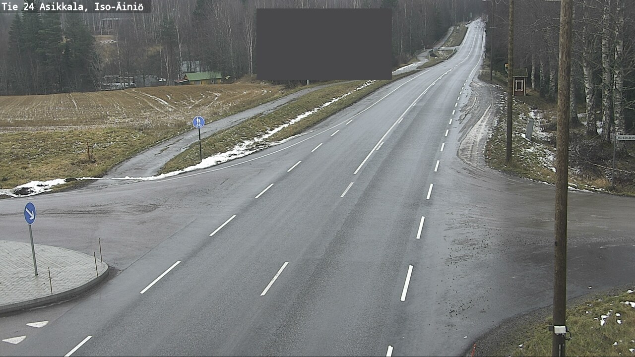 Weather Camera Image Väg 24 Asikkala, Iso-Äiniö, Asikkala, Päijät-Häme