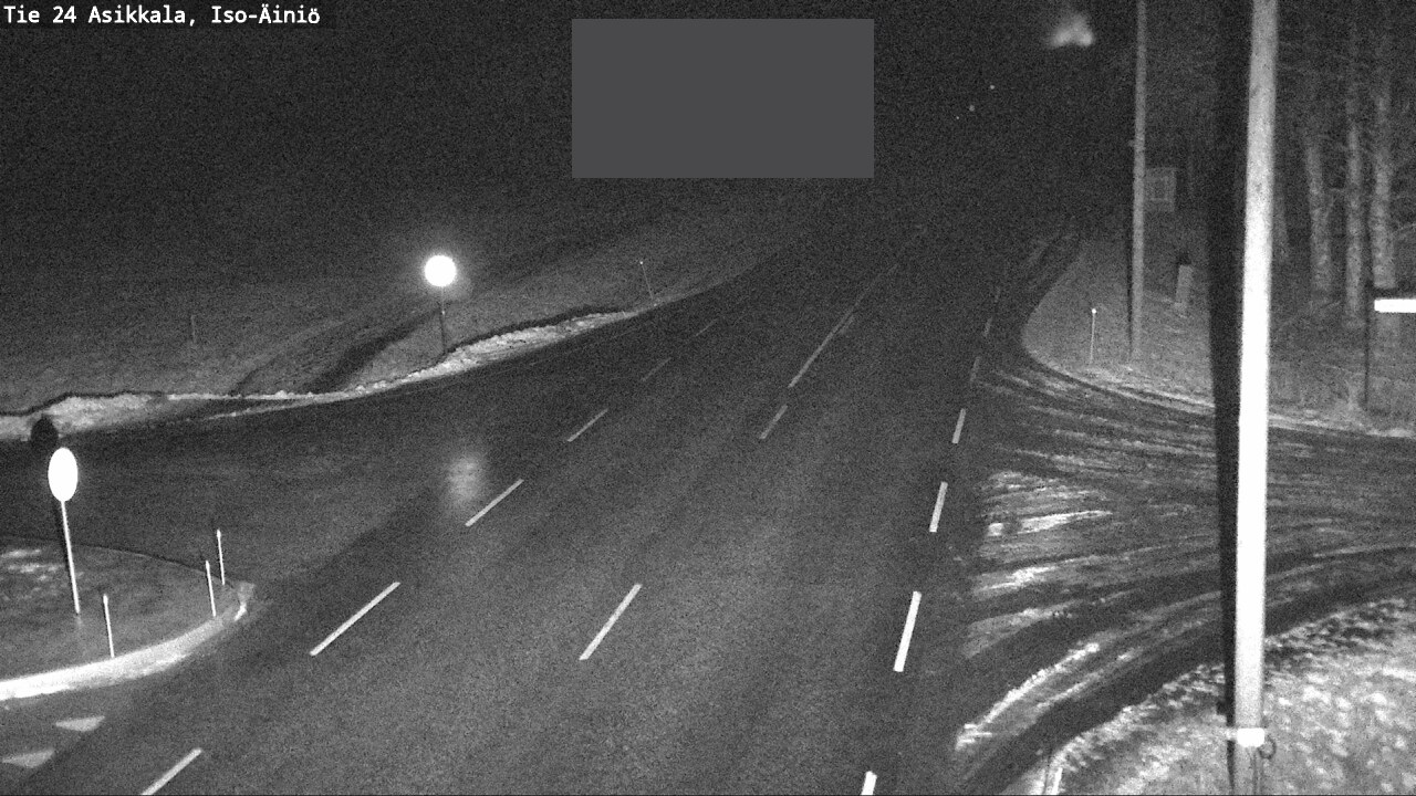 Weather Camera Image Väg 24 Asikkala, Iso-Äiniö, Asikkala, Päijät-Häme