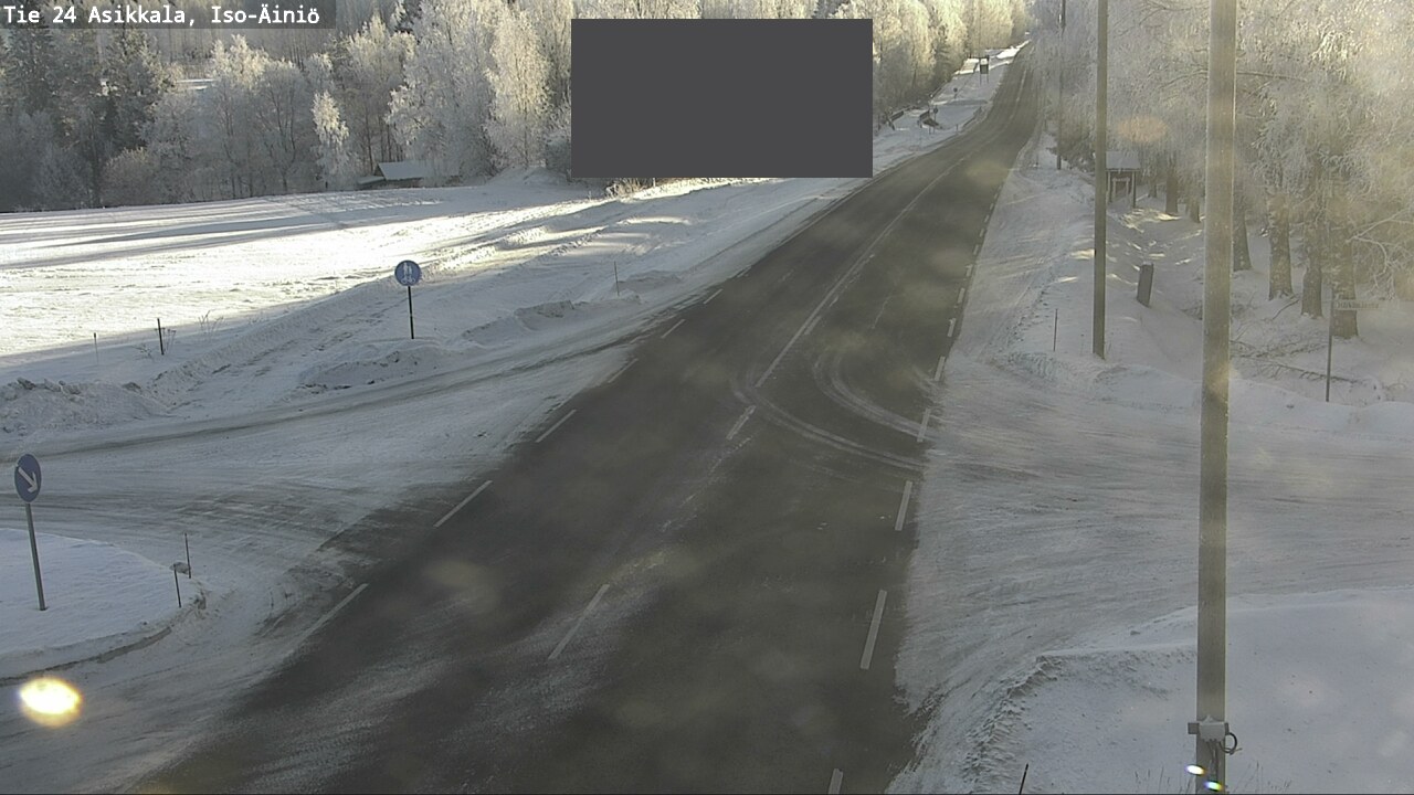 Weather Camera Image Road 24 Asikkala, Iso-Äiniö, Asikkala, Päijät-Häme
