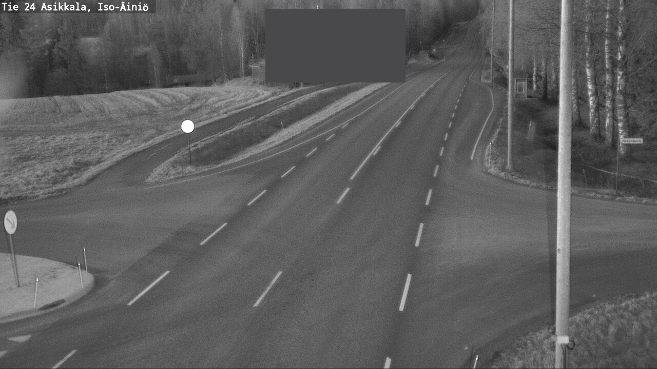 Weather Camera Image Road 24 Asikkala, Iso-Äiniö, Asikkala, Päijät-Häme