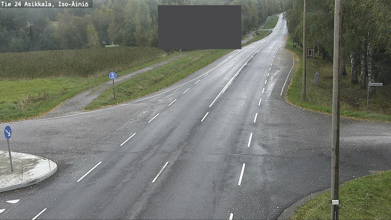Weather Camera Image Road 24 Asikkala, Iso-Äiniö, Asikkala, Päijät-Häme