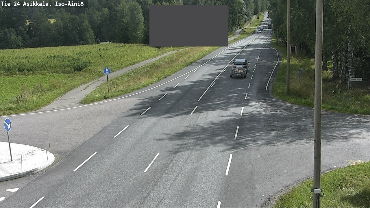 Weather Camera Image Road 24 Asikkala, Iso-Äiniö, Asikkala, Päijät-Häme