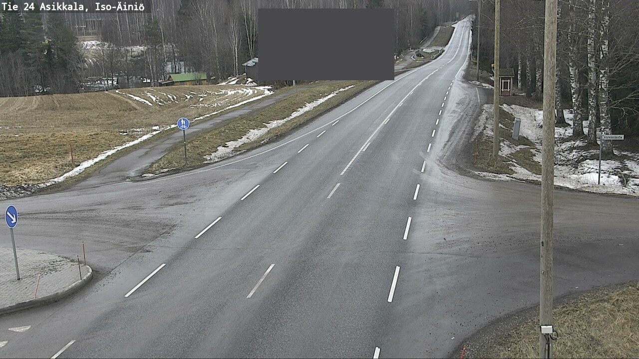 Weather Camera Image Väg 24 Asikkala, Iso-Äiniö, Asikkala, Päijät-Häme